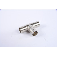 BNC 3 way Female T Splitter Connector CCTV Camera Cable Monitor Socket T