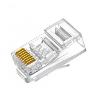RJ45 CAT 5 Gold Plated Pass Through RJ45 CAT 5 Gold Plated Pass Through
