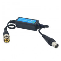 Coaxial Video Ground Loop Isolator Balun Male to Female Coaxial Video Ground Loop Isolator Balun Male to Female