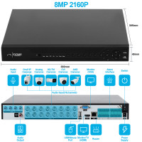 iD-816DVR-8MP (16CH) iD-816DVR-8MP (16CH)